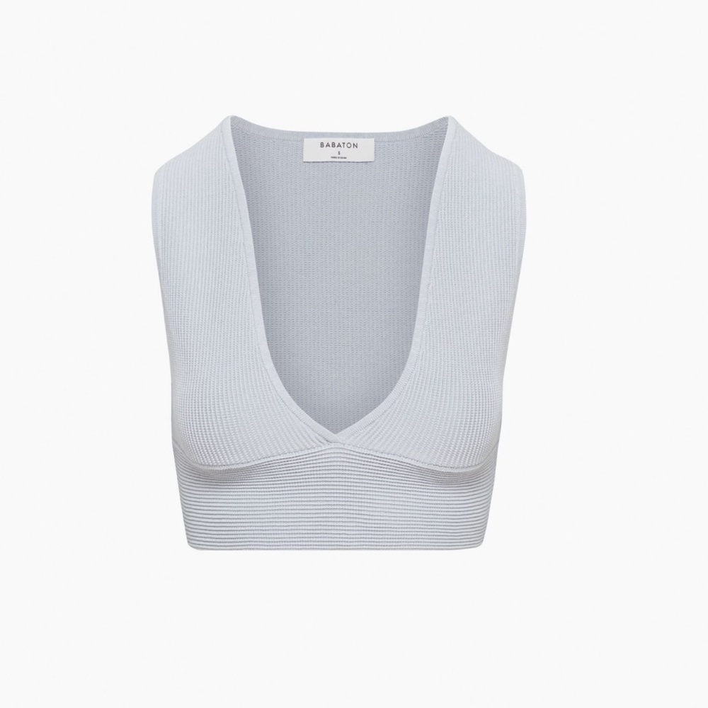 Aritzia Sculpt Knit Deep V Tank
